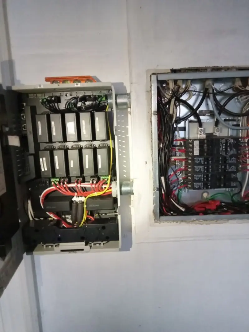 Electrical panel upgrade completed for Indoor Lighting Installation in DeBary